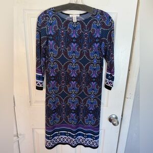 London times shift dress, size 4